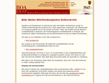 Tablet Screenshot of boa-bw.de